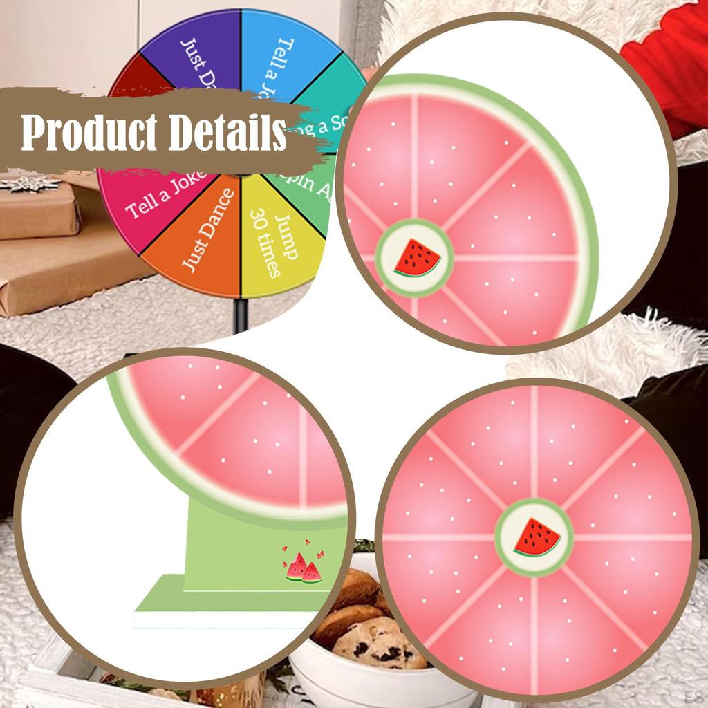Prize Wheel for Games, Turntable Fun Activities