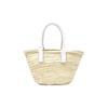 Chloe Geprägtes Logo Kleine Leder Schulter Crossbody Handtasche Damen Handtaschen Weiß C22SS-728G58101