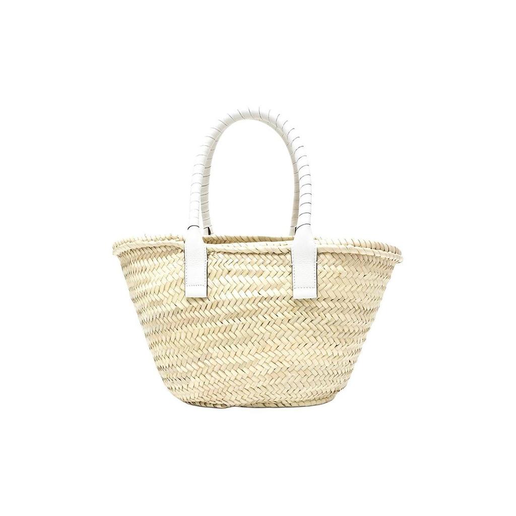 Chloe Geprägtes Logo Kleine Leder Schulter Crossbody Handtasche Damen Handtaschen Weiß C22SS-728G58101