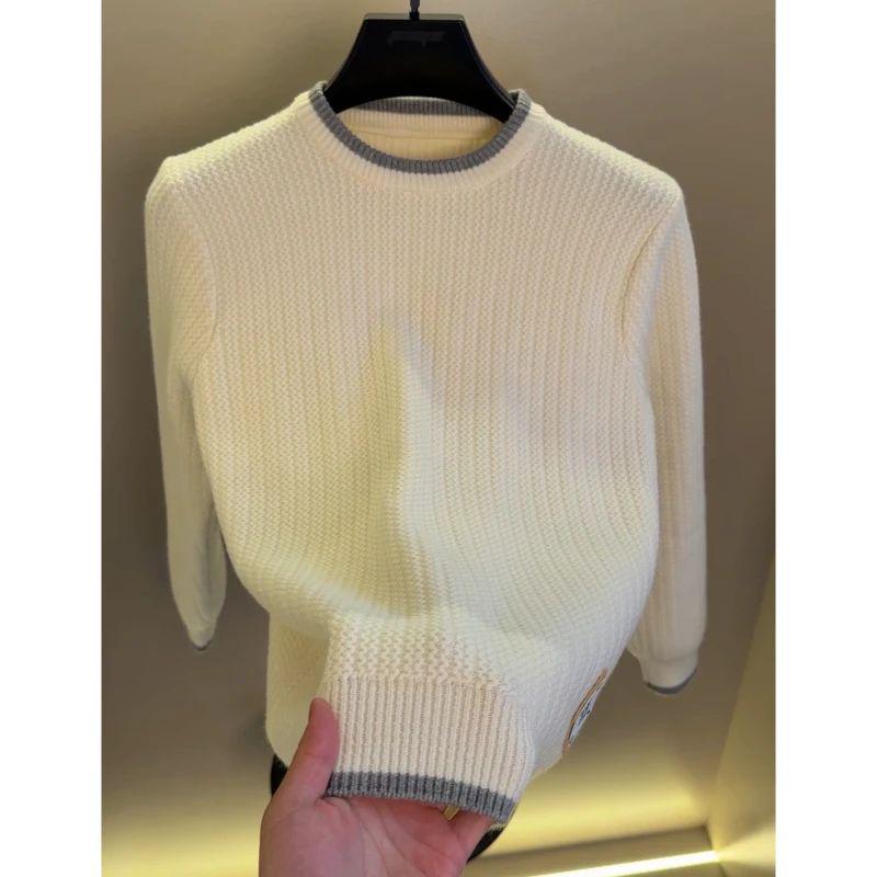 Modischer Herren-Winterpullover mit Rundhalsausschnitt (2025) – Stilvoll, vielseitig, hochwertig