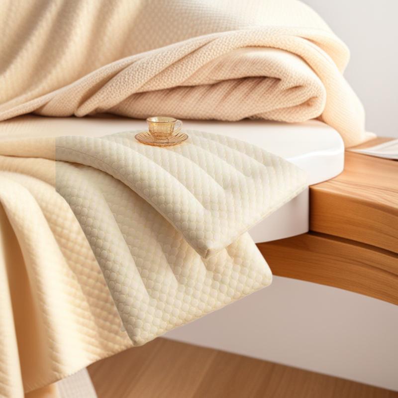 Супермягкая подушка-поддержка для шеи из соевого волокна - Дышащая и удобная для взрослых и детей 3050cm 300g Single белый 1170₽