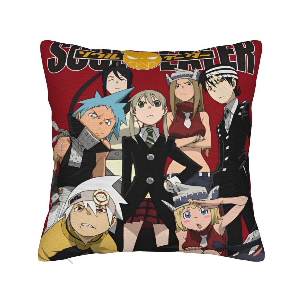 Dekorative Kissenbezüge soul eater comics anime Merchandise Sitz Kissenbezug Hülle Quadratisch Mehrere Größen