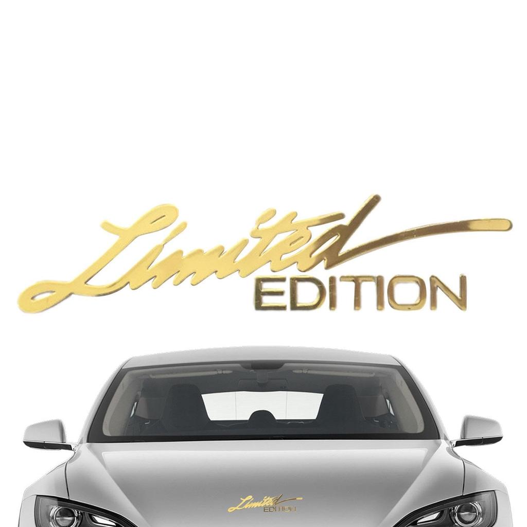 easy to apply car decal vehicle logo emblem premium car sticker decorative metal decal