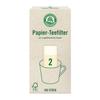 Unbleached Paper Tea Filters (for Mugs) 100 Sheets