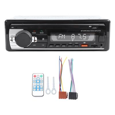 Araba Teybi USB Takılabilir Kart Radyo Bluetooth Yer Tasarrufu Eller Serbest Kayıpsız Müzik Araba MP3 Çalar