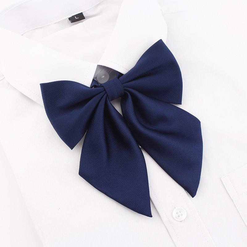 Женский деловой воротник-цветок с двойным галстуком-бабочкой для униформы гостиничного и летного экипажа Bow 12