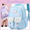 Entzückender Nylon-Schulrucksack für die 5. und 6. Klasse mit gewichtsreduzierenden Merkmalen und Cartoon-Print