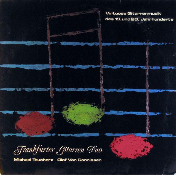 LP Record FRANKFURTER GITARREN DUO - Virtuose Gitarrenmusik Des 19. Und  1175 Solist-Musikver 1946 Germany Classical Used