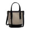 IELGY Ladies Messenger Bag Casual Portable Shoulder Contrast Color Bucket Bag