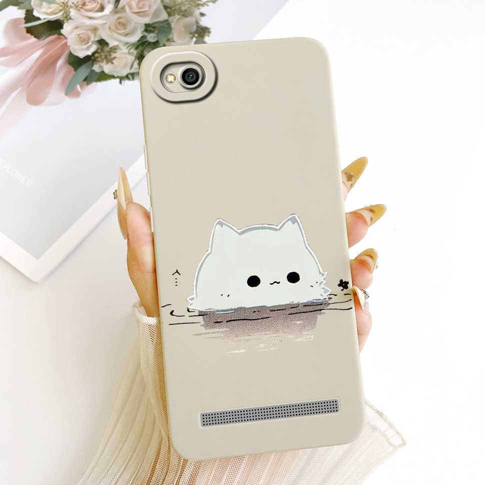 For Xiaomi Redmi 5A Case Fashion Cartoon Print Soft Silicone Cover For Redmi 5A MCG3B MCI3B Phone Protective Cases