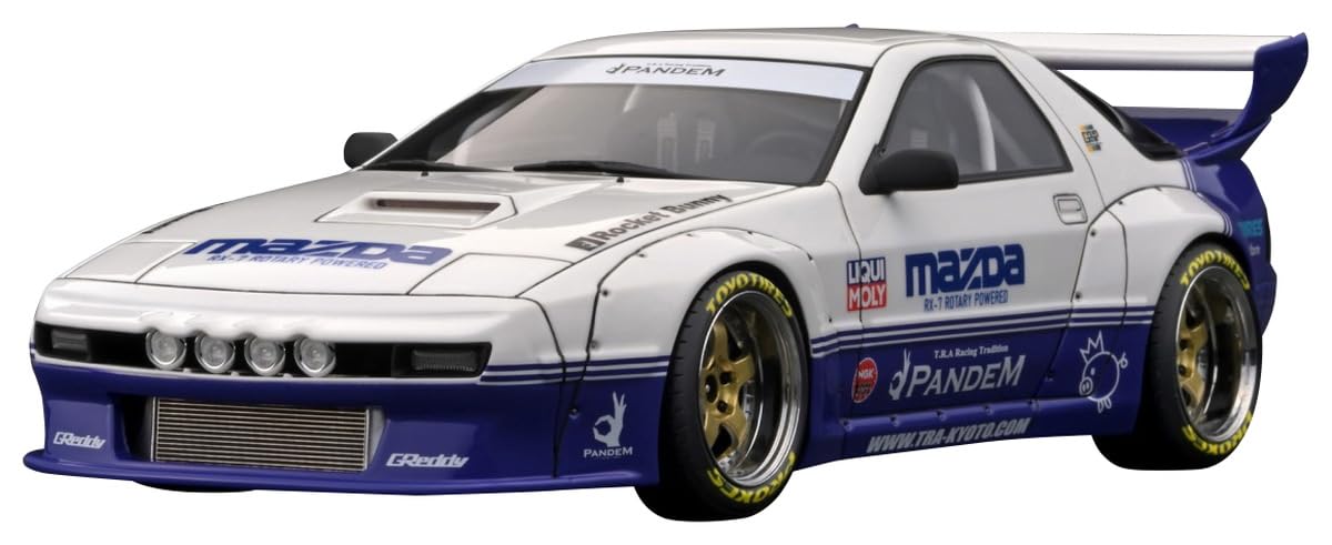 

модель зажигания PANDEM готовый продукт 1/18 RX-7 (FC3S) Белый/Фиолетовый
