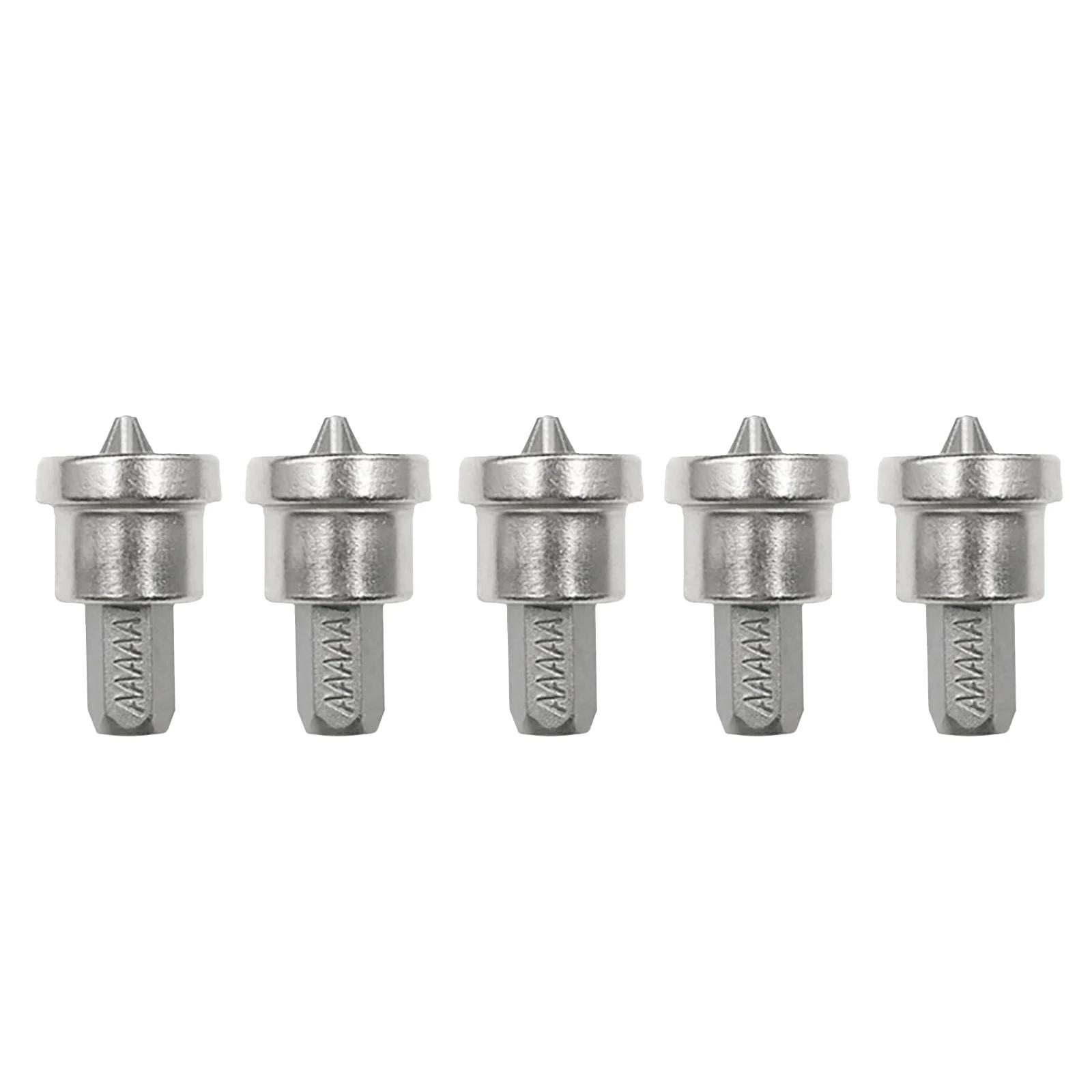 

5pcs1/4” Positioning Screwdriver Bits Drywall Screw Bits 25/50mm Setter Dimpler Magnetic Hex Shank Bit Holder Plasterboard Screw