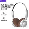 2026 High-Quality Retro Metal Bluetooth 5.4 Headband Headphones
