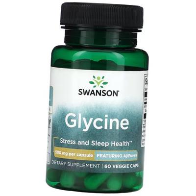 Glycin-Kapseln, Glycin 500, 60 vegcaps (27280015)