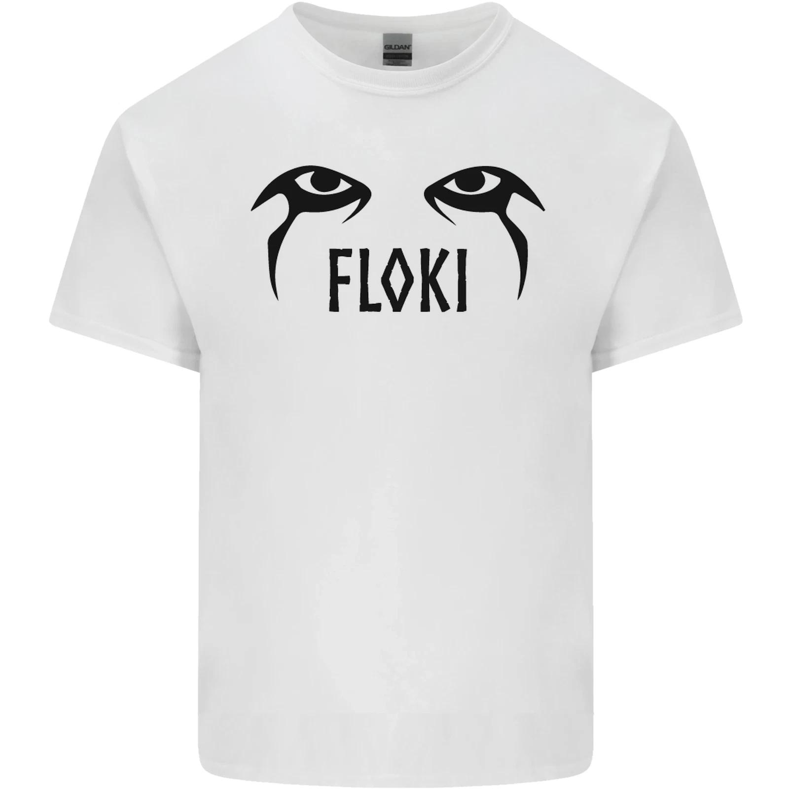 Floki Eyes Vikings Valhalla Odin Kids T-Shirt Childrens 4XL