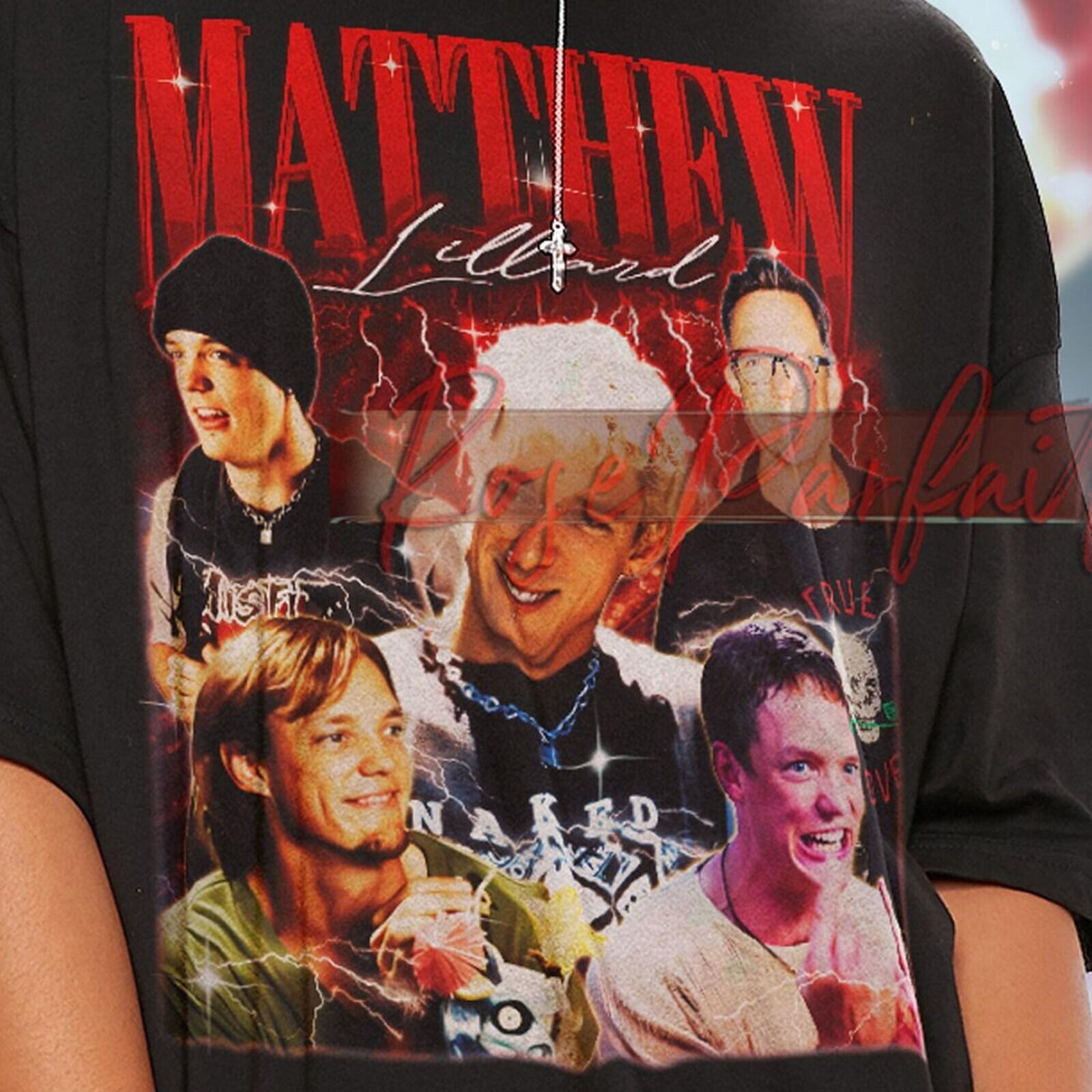 MATTHEW LILLARD T-Shirt Mens Womens Tees Top Tops Tee - Matthew Lillard Fans Shirt, Matthew Lillard Vintage Te XL