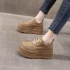 Women's Platform Height-Boost Sneakers - Fall 2024 Collection, Soft Thick Sole Sports & Casual Shoes, Style 8305-1