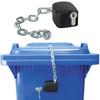 Fechadura de corrente para contentor de lixo de 80L 1100L