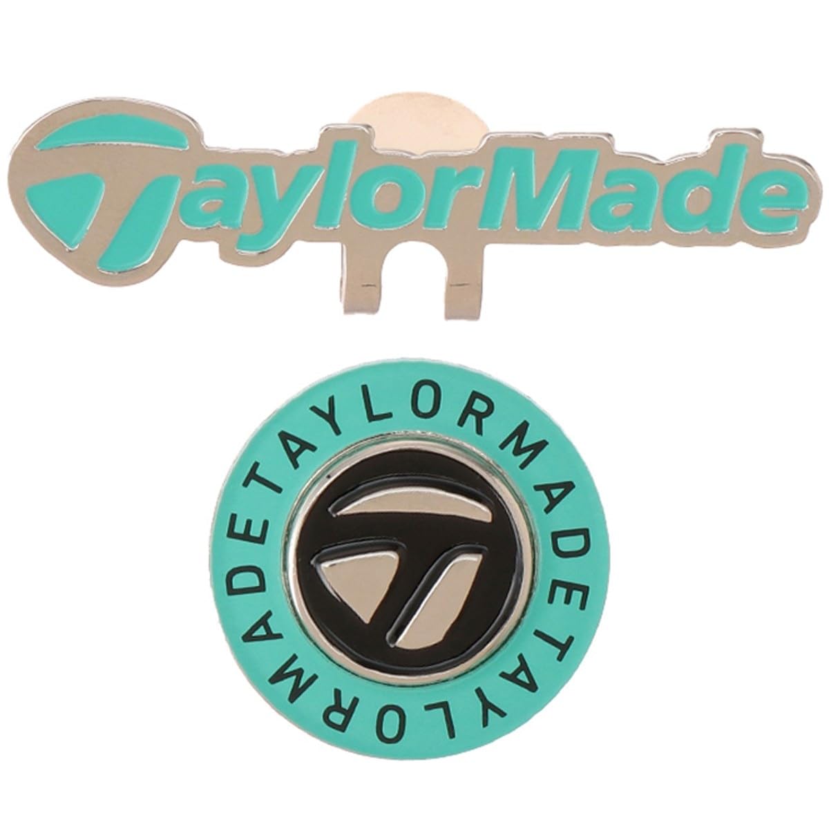 

TaylorMade Circle T Cap Ball Marker, Turquoise, Unisex, 24SS, TJ140
