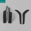Volkswagen 2021 ID.4X Black ABS Mirror Cover & Rain Shield with Inner Door Handle Air Vent