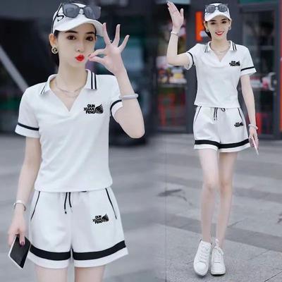 Elegant Fashion Stitching Non-Fading Suit Women'S Korean Style Casual Loose All-Match