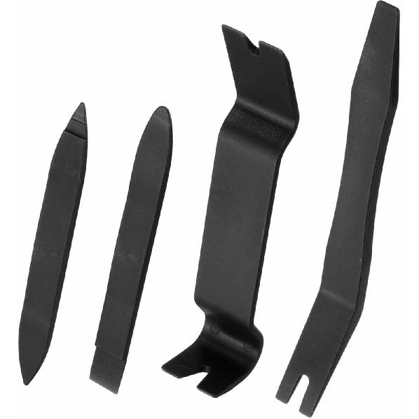 

HARFINGTON 4pcs Car Trim Removal Tools Kit No Scratch Plastic Auto Clip Pry Tools Set for Car Door Window Interior Panel Dashboard, Black чёрный
