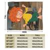 P-Pumuckl Coperta Qualità Calda Coperta da Divano Autunno Bambini Esterno Comodo Copriletto