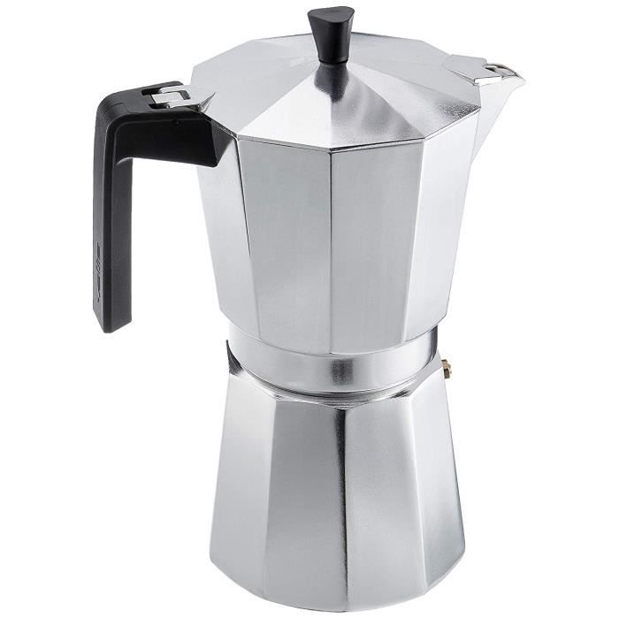 Cafetière - VALIRA - 3112 - Aluminium - 12 tasses - Tout feux sauf induction