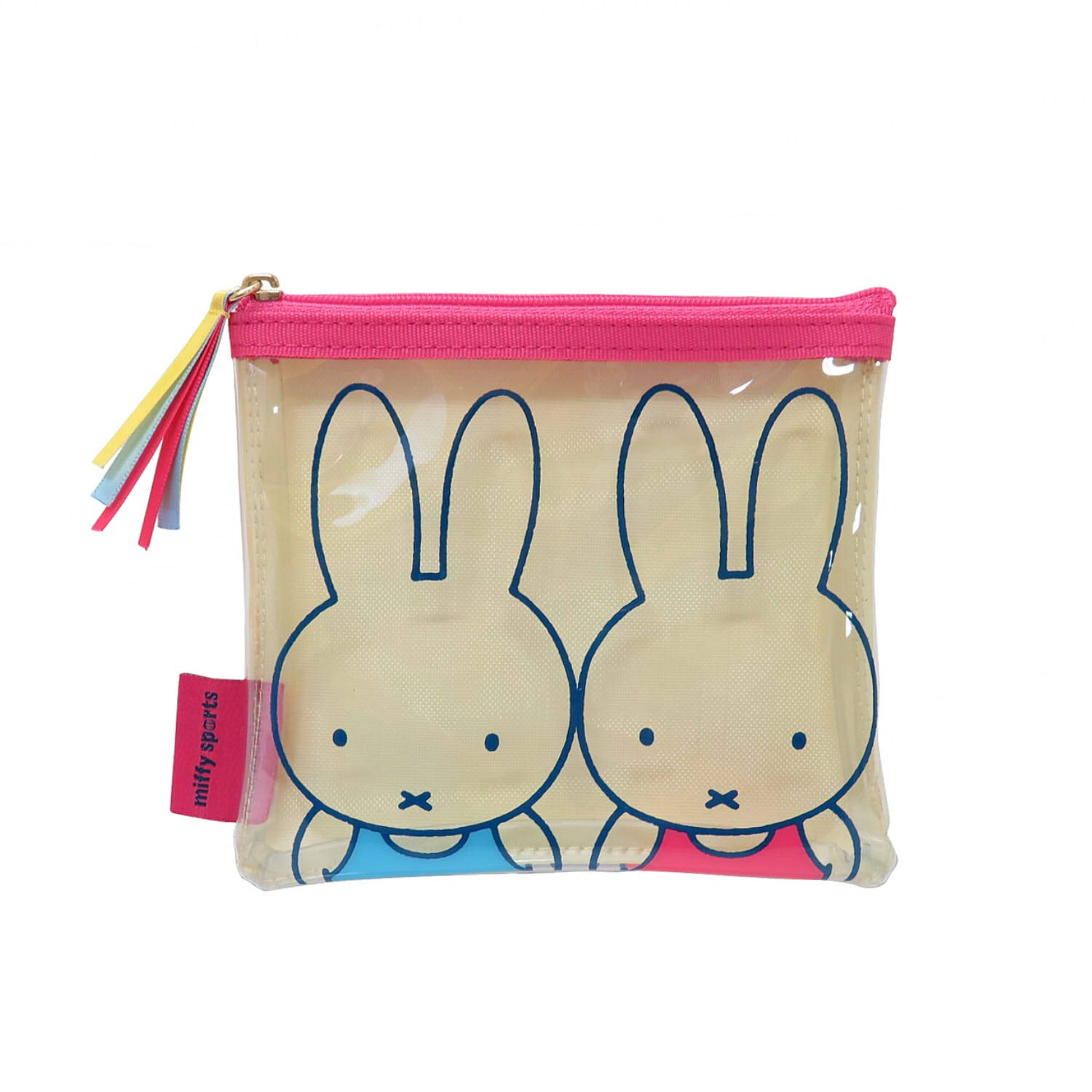 

Kutsuwa Miffy Miffy Sports Прозрачный плоский чехол S A MF612A розовый