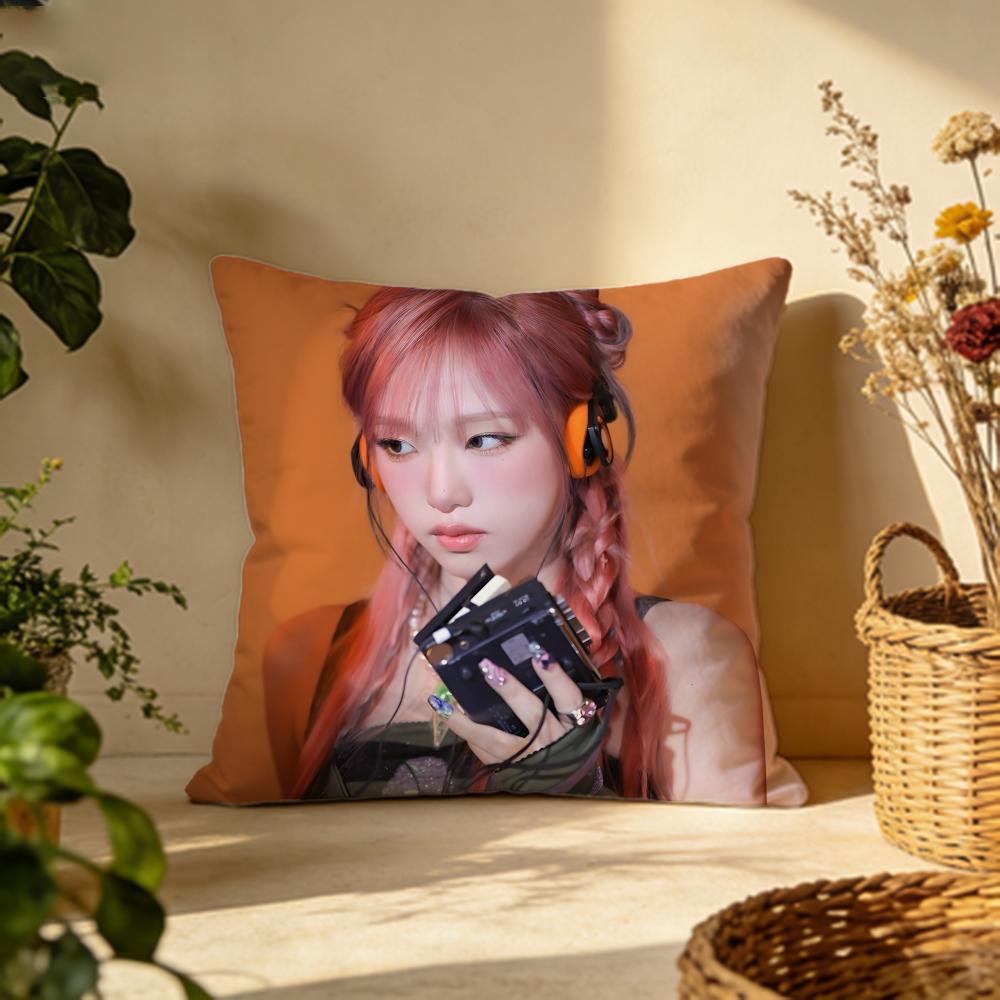 Trendy Cchoi Yenaed Cushion Cover Versatile DoubleSided Pillow Case Fit for Sofa Bed Car Daily Decor