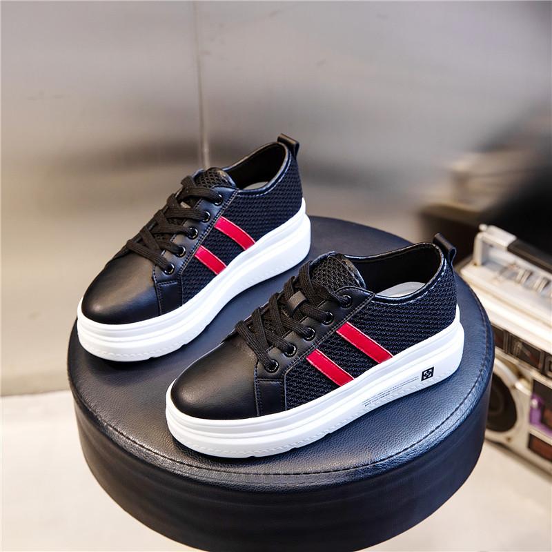 

Genuine leather women s shoes 2025 new spring and autumn sports leisure flat single shoes female Internet celebrities thick sole heightening white sho 35 чёрный