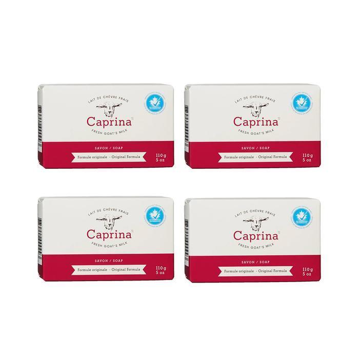 Caprina Goat Milk Soap Original Scent 110g x 4 Pack Cleansing Soap (28554179)