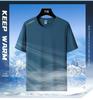 Summer Ice Silk Quick-Dry T-Shirt: Breathable Short Sleeve for Men & Women, Custom Logo Printing