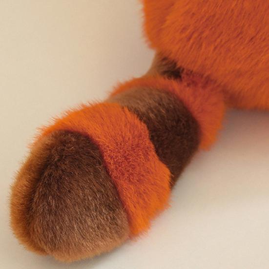 Yousheng Reversible Red Panda Plush Toy Soft Stuffed Animal for Kids Cuddling Companion Lightweight Decorative Pillow Gift for Birthday Christmas Play