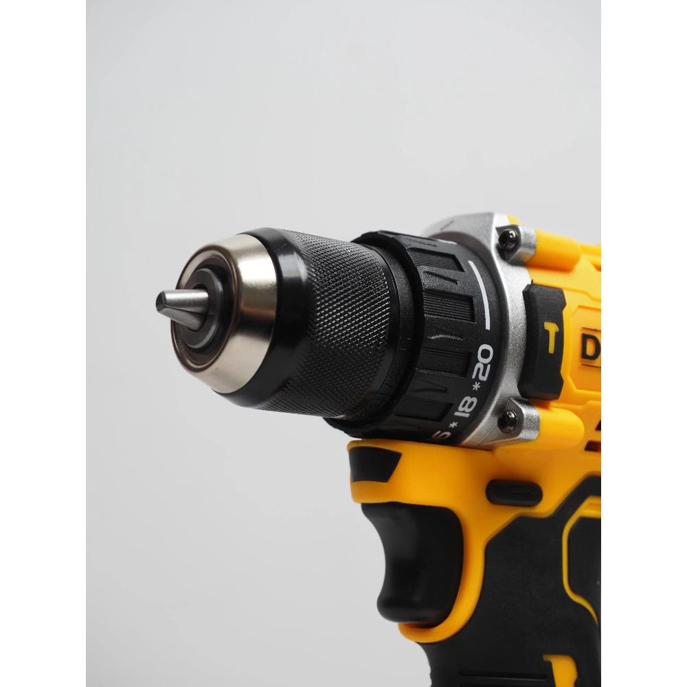 Multi Functional Brushless Lithium Electric DrillHousehold Highpower Handheld Drill with Impact ElectricScrewdriverChargingDrill