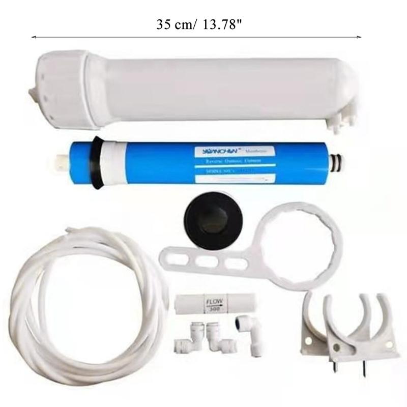 Kit di Ricambio per Alloggiamento Membrana ad Osmosi Inversa 1812/2012 Alloggiamento Membrana RO con Membrana ad Osmosi Inversa 75 GPD