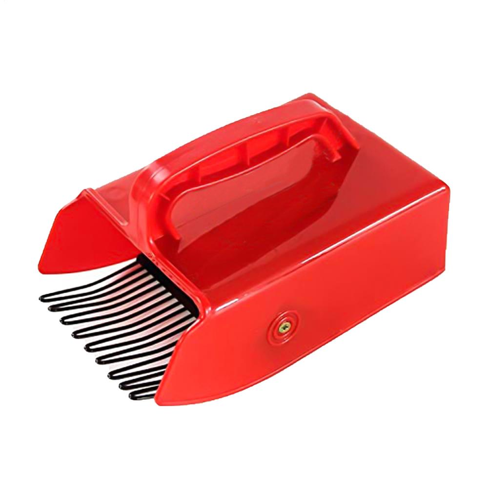 

Собиратели ягод с металлическими гребнями Садовые Инструмент для сбора черники с ручкой Теплица Сад Ферма Фруктосборщик с гребнем красный