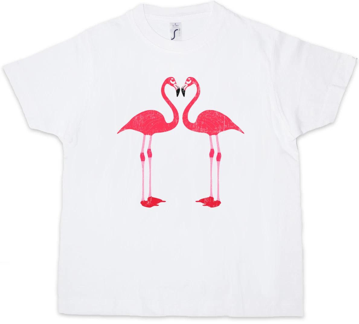 FLAMINGO I Kids Boys kids boys T-Shirt Love Princess Flamingos Wildlife Fairies Pink Rosa 100