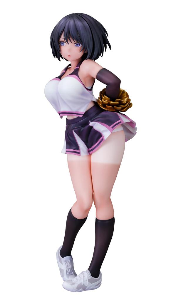 A Girl Who Forgot To Bring Underwear So She Cheers In Her Underwear Illustration by Caution 16 Scale Figure