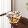Japanese Style Glass Small Master Tea Cup Mini Heat Resistant Kung Fu Teacup Set Wine Glasses Supplies Teaware Accessories New