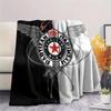 Partizan KK FlAannel Blanket, High quality Comfortable for All Seasons, Home Decor, Warmth and Comfort