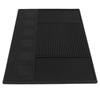 Barber Tool Organizer Mat Prevent Slip Silicone Hair Tool Mat Work Station Pad for Salon Barbershop