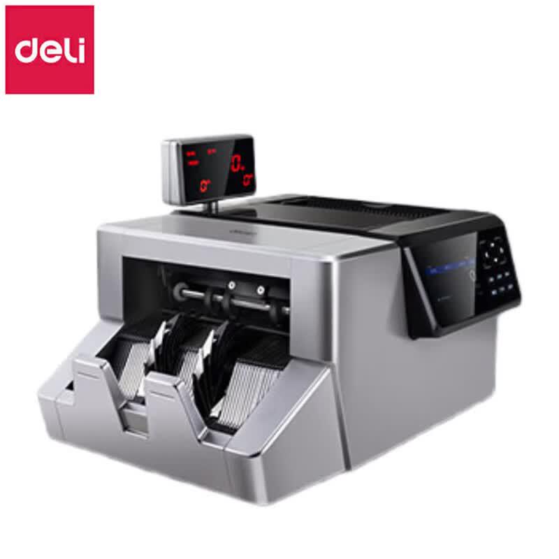 Deli 2126 Multi-function Bill Counter and Counterfeit Detector CN plug (adapter included)