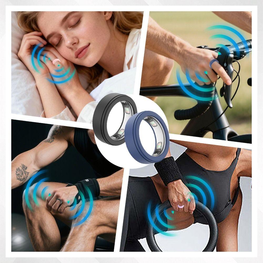 Silicone Ring Cover Elastic Ring Protector for Oura Ring 5 Smart Ring Accessories