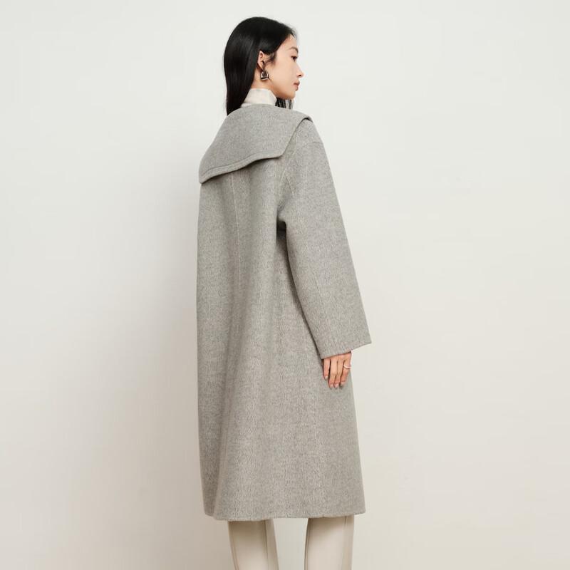 Elva' Island Women's Double-Faced Wool Coat