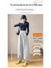 Women's High Waist Wide Leg Sweatpants - Spring 2026 Korean Style Casual Trendy