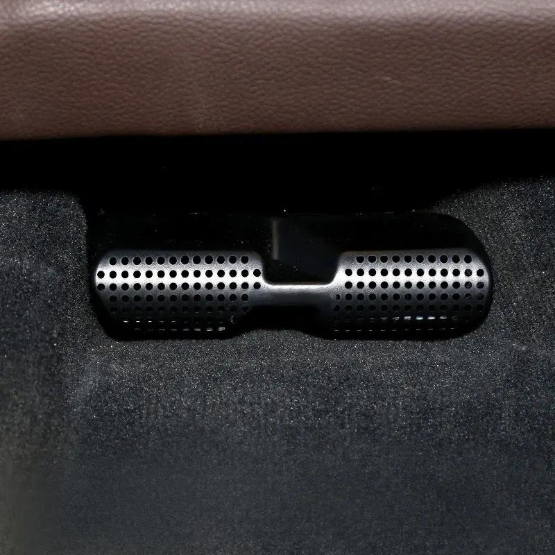 For BMW X3 F25 X4 F26 2011-2017 ABS Black Car Seat Outlet Air Outlet Vent Protect Cover Trim Car Accessories