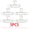5-10Pcs Mini Clothes Hanger Used For Labubu And Other Dolls Shoe Rack Support Rack Cute Bow Hanger Doll Accessories  Toys