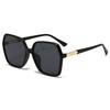 European and American large frame women's sunglasses, advanced sense UV protection fashion sunglasses