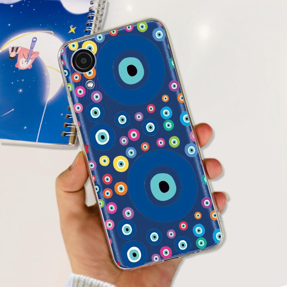For Cover Samsung Galaxy A03 Core Phone Case Stylish Flower Butterfly Soft Silicone Clear Cover For Samsung A03 Core A032F Coque